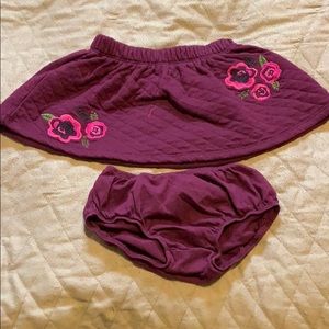 Gymboree embroidered skirt